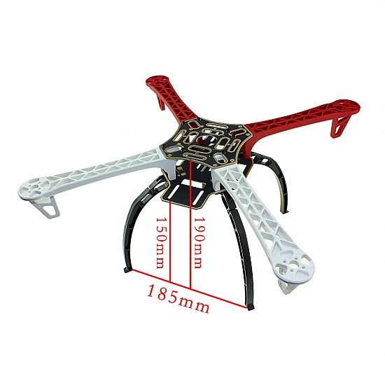 Quadcopter Drone Combo with Pixhawk Kit for beginner (Motor + ESC + Propeller + Flight Controller + Frame + TX-RX Flysky FSi6s (10 channel)+ Power module + Belt)