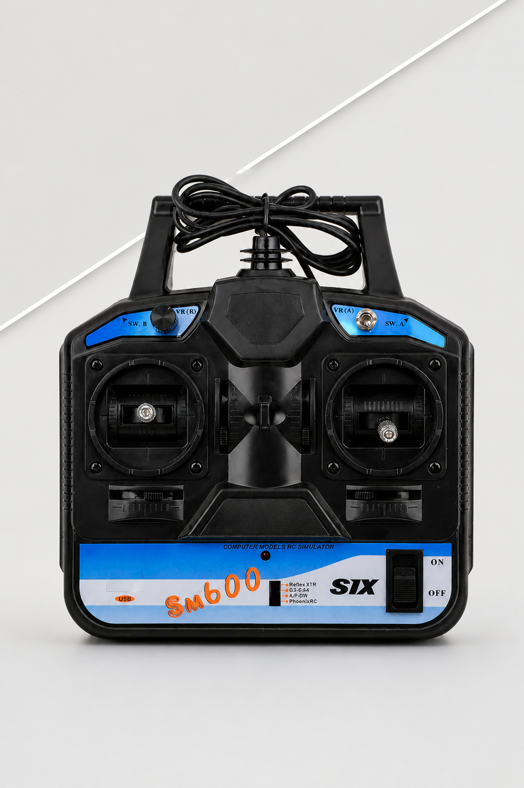 FS-SM600 6CH USB Powered Controller with SuperSimX Simulator (Mode 2)