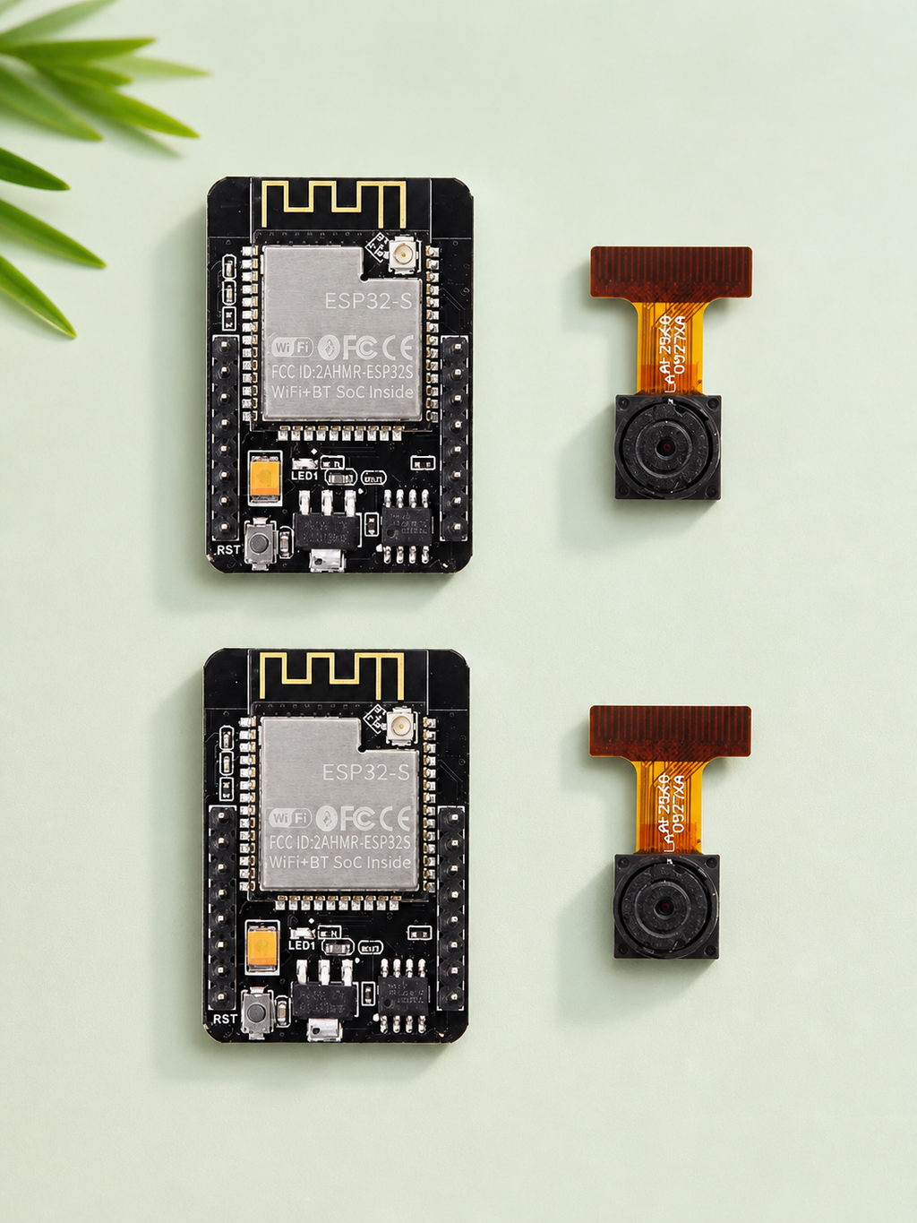 AEROKART INDIA 2 Pack ESP32-CAM WiFi Bluetooth Camera