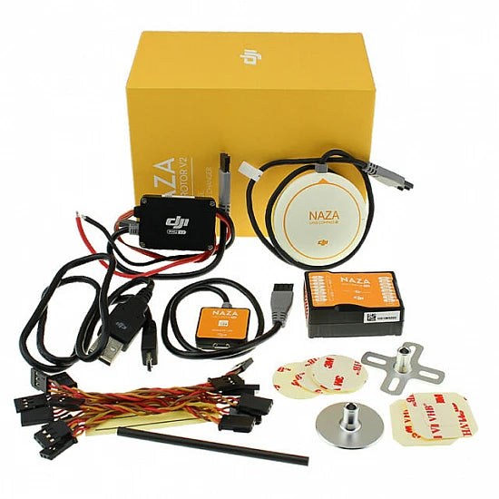 Quadcopter Drone Combo with NAZA M V2 Kit with 10ch FlySky FS-I6S TX-RX (Motor + ESC + Propeller + Flight Controller + Frame + TX-RX + Power module + Belt)