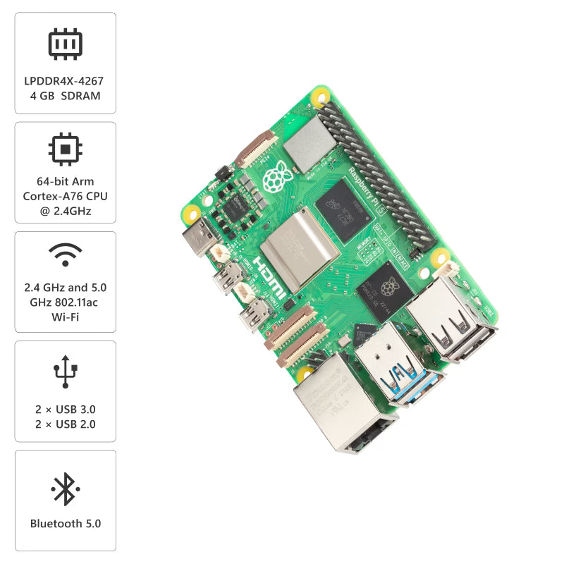 Raspberry Pi 5 Model 2GB RAM