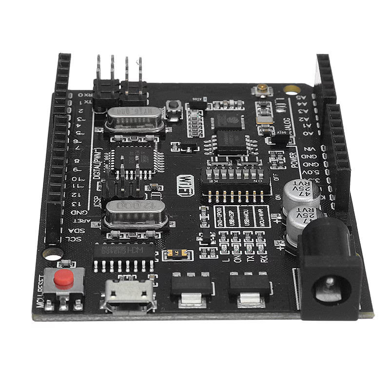 Uno+WiFi R3 AtMega328p+NodeMCU ESP8266 4mb Memory USB-TTL CH340G Compatible for Arduino UNO