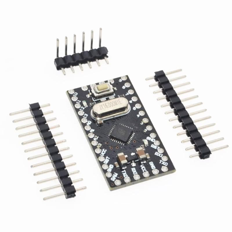 Pro Mini ATMEGA328P 5V/16M Black- Standard version