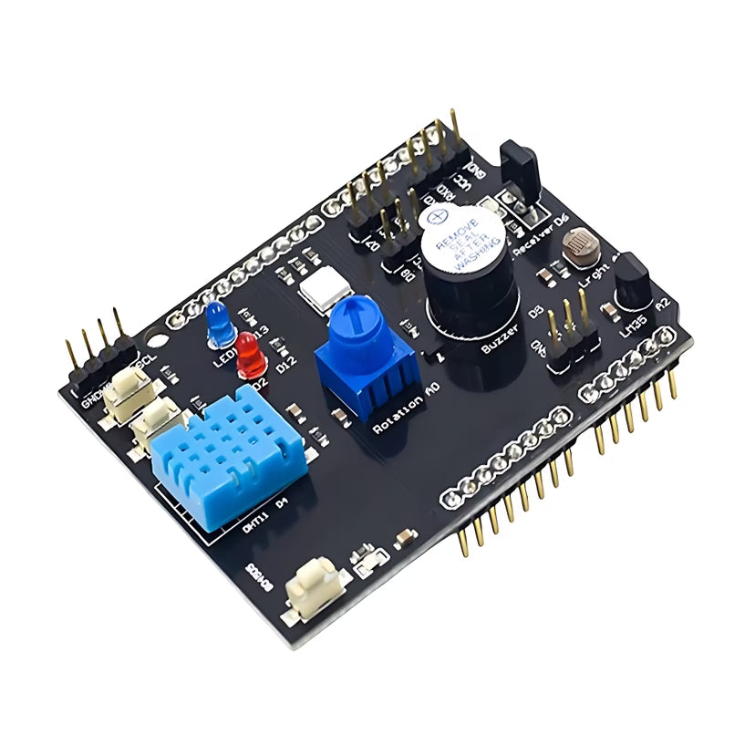 9 IN 1 Multi-function Expension Board DHT11 Temperature LM35 with UNO Sunleph