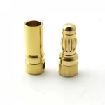 3.5mm Gold Bullet Banana Connector Plug For ESC Battery Motor