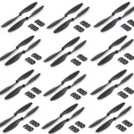 AEROKARTINDIA 12 pair 10 inch Long 1045 CW CCW Propeller Prop for RC Multi F450 Quadcopter Helicopter DIY Automotive Electronic Hobby Kit