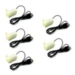 AEROKART INDIA 5pcs DC3-6V Low Noise Brushless Motor Pump Mini Micro Submersible Water Pump Horizontal Pump