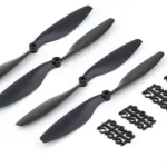AEROKARTINDIA 4pcs 10 inch Long 1045 CW/CCW Propeller Prop for RC Multi Quadcopter Helicopter DIY Electronic Components Electronic Hobby Kit