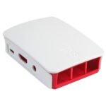 Pi Rpi3case-bg Raspberry Pi 3 Case, White and Red