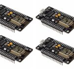 AEROKART INDIA 4Pcs Nodemcu ESP8266 CH340G Wireless Wi-Fi Internet Development Board Module IOT