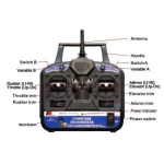 FlySky FS 2.4G 6CH Radio Control RC Transmitter Receiver 450