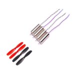 65mm Blade Propeller+615 CW & CCW Coreless Brushed Motor for Indoor Racing Drone