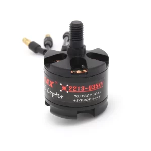 EMAX MT2213 935KV Brushless DC Motor for Drone – Red Cap (CCW) With 1045 Propeller Combo (Original)
