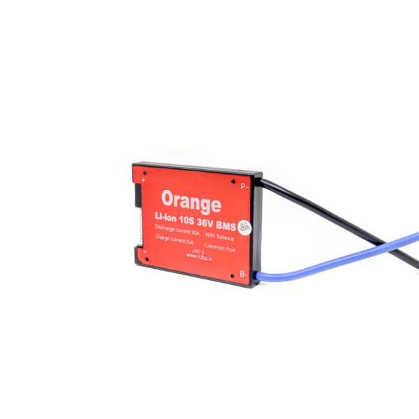 Orange li-ion 10S 36V 30A Battery Management System
