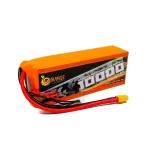 Orange 10000mAh 4S 25C (14.8 V) Lithium Polymer Battery Pack (Li-Po)