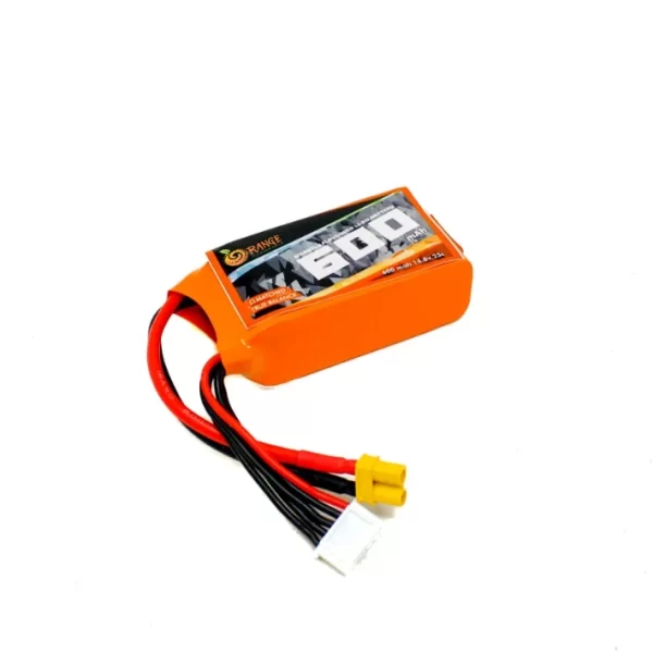 Orange 600mAh 4S 25C/50C (14.8V) Lithium Polymer Battery Pack