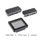 Waveshare Raspberry Pi Zero POD Kit B (HDMI USB HUB Module + Zero POD Case + 2.8inch LCD Module)