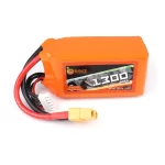 Orange 1300mAH 4S 100C/200C (14.8V) Lithium Polymer Battery Pack(Lipo)