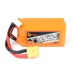 Orange Graphene 1500mAh 4S 100C/200C (14.8V) Lithium Polymer Battery Pack