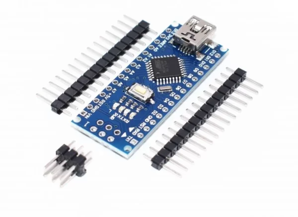 Nano V3.0 CH340 Chip with Mini USB Cable Compatible with Arduino (Unsoldered) - Image 4
