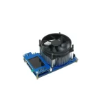 Black 2.4 Inch 150W DC USB Electronic Load Battery Tester Discharge Charge Power Supply Meter