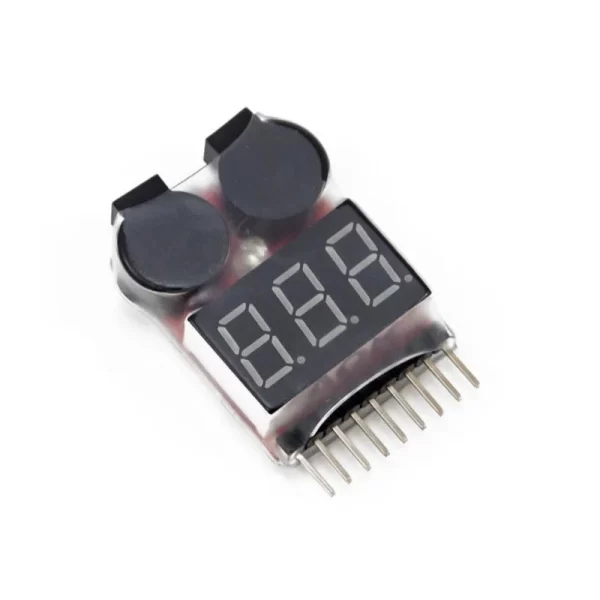 Lipo Voltage Checker 1S-8S with Buzzer Alarm - Image 2
