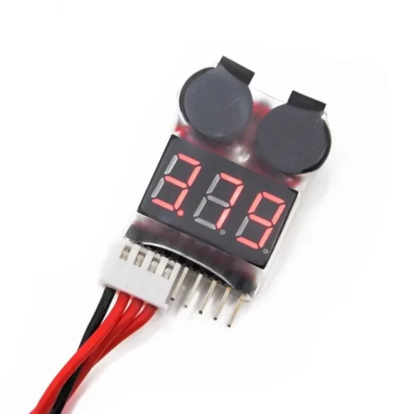 Lipo Voltage Checker 1S-8S with Buzzer Alarm - Image 3