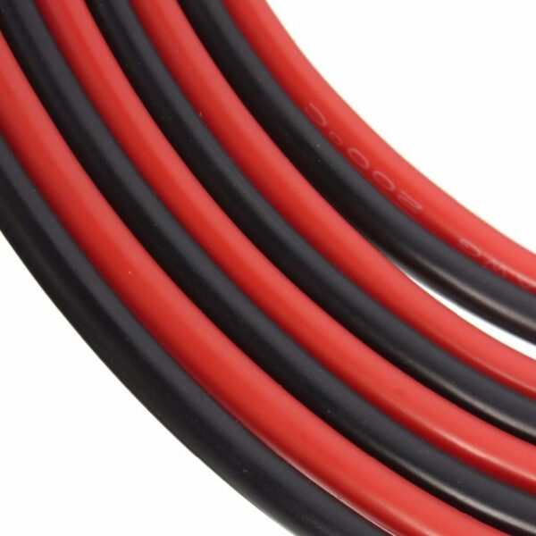 High Quality Ultra Flexible 10AWG Silicone Wire 1m (Black) - Image 3