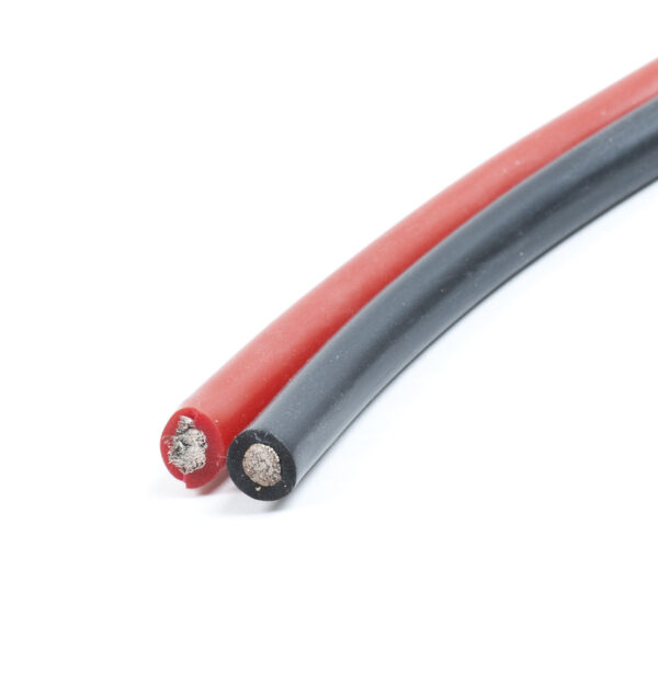 High Quality Ultra Flexible 6AWG Silicone Wire 1m (Black) + 1m (Red) - Image 4
