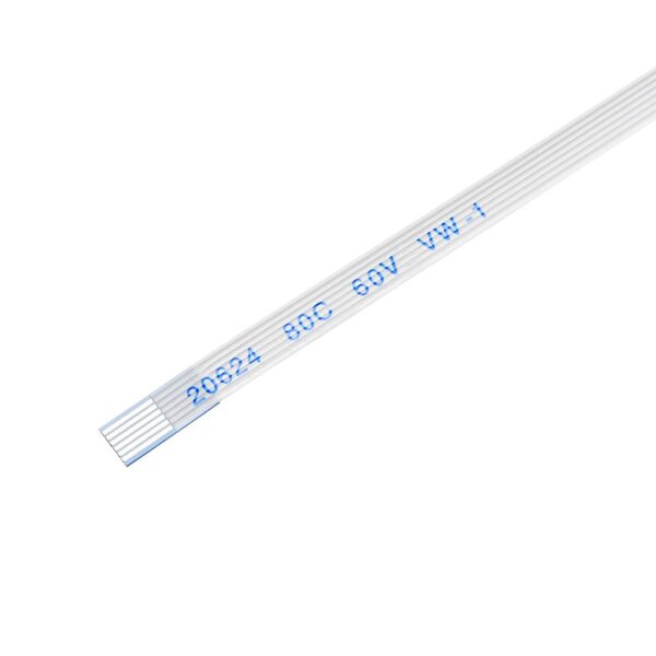 0.5mm Pitch 6 pin 200mm FPC A-Type Ribbon Flexible Flat Cable (Pack of 2) - Image 3