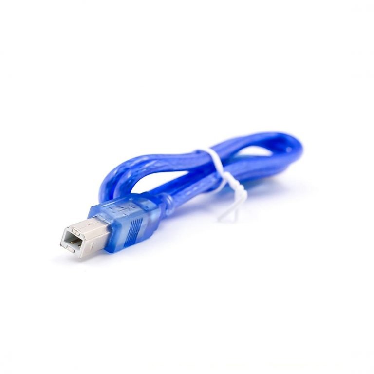 USB 2.0 A-B Male Printer Cable 0.3m