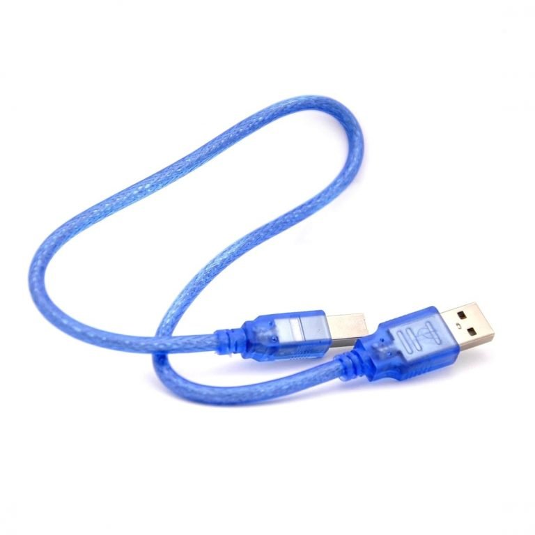 USB 2.0 A-B Male Printer Cable 0.3m - Image 2