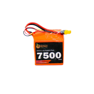 Orange NMC 18650 11.1V 7500mAh 3C 3S3P Li-Ion Battery Pack