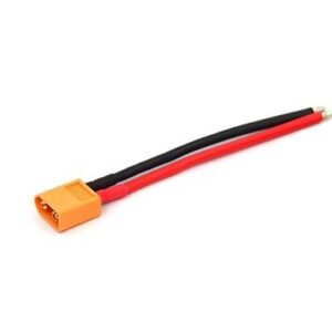 SafeConnect XT60 Male with 14AWG Silicon Wire 10cm-1Pcs.