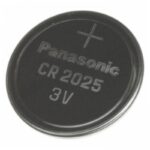 Panasonic CR2025 3V Lithium Coin Battery-5Pcs.