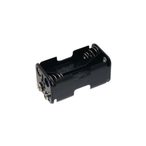 4 x AA Battery Holder Box with 9V Battery Buckle without Cover （Back-to-Back）