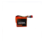 Orange ICR 18650 11.1V 2200mAh 2C 3S1P Li-Ion Battery Pack with JST-XH & Nylon-T