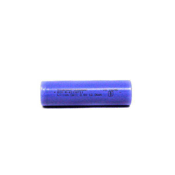 BAK NMC 18650 3350mAh (3c) Lithium-Ion 3.6V Battery - Image 2