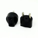 US-EU 2 PIN Plug Converter – 2 Pcs.
