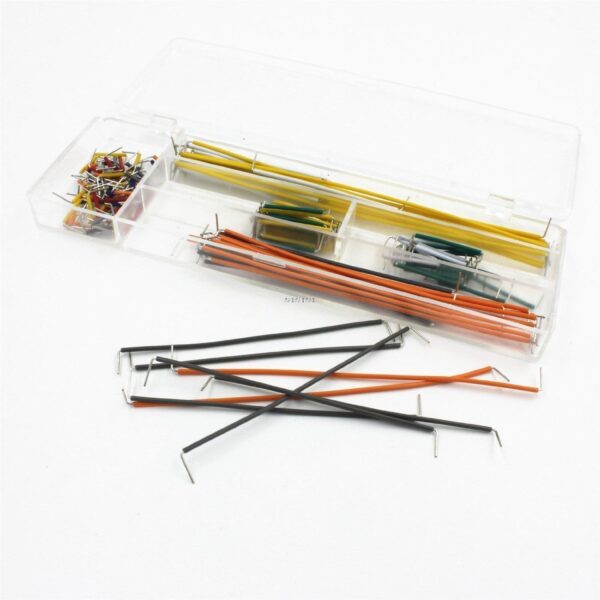 140 pcs U Shape Solderless Breadboard Jumper Cable Wire Kit - Image 4