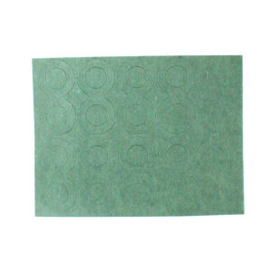 Double Hole Electrical Insulating Adhesive Mat for Battery Cell terminal Insulation-10 Pcs.