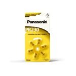 Panasonic Hearing Aid Battery Size PR230/PR10 – Pack of 6