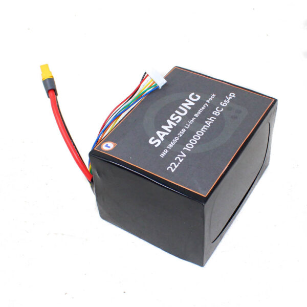 SAMSUNG INR18650-25R Li-ion 22.2V 10000mAh 8C 6S4P Li-ion Battery Pack EV Grade - Image 2