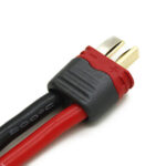 Nylon T Style Male Connector with Insulating Cap-1Pcs.