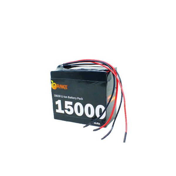 Orange NMC 21700 36V 15000mAh 3C 10S3P Li-Ion Battery Pack - Image 2