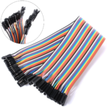 Male To Female Jumper Wires 40 Pcs 10cm