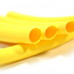 Heat Shrink Sleeve 5mm Yellow 2meter Industrial Grade WOER (HST)