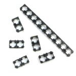 18650 2×1 Battery Cell Spacer/Holder-5Pcs.