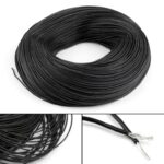 2 Meter UL1007 20AWG PVC Electronic Wire (Black)