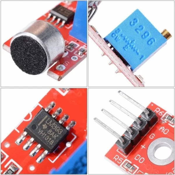 Sound Detection Module Sensor for Intelligent Vehicle Compatible With Arduino - Image 5